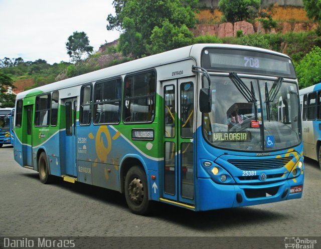 Viação Satélite 25381 na cidade de Cariacica, Espírito Santo, Brasil, por Danilo Moraes. Número da foto: #4902300.