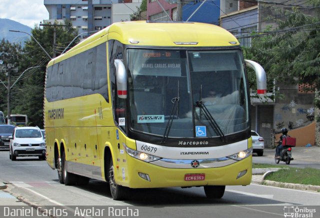 Viação Itapemirim 60679 na cidade de Cachoeiro de Itapemirim, Espírito Santo, Brasil, por Daniel Carlos  Avelar Rocha. ID da foto: 4902247.