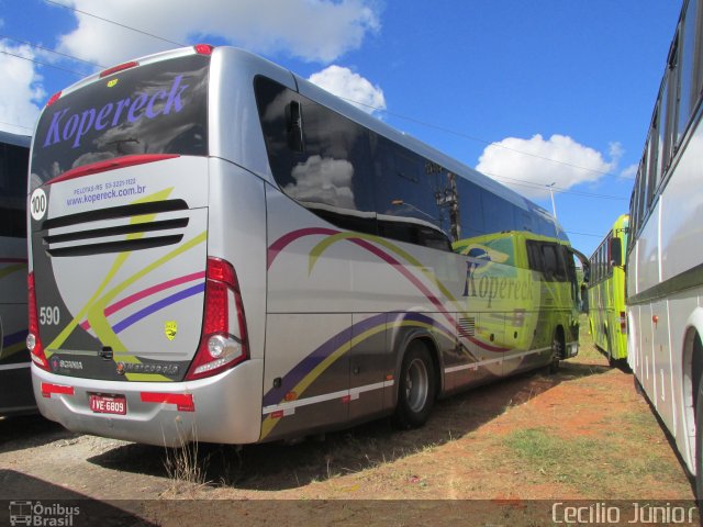 Kopereck Turismo 590 na cidade de Goiânia, Goiás, Brasil, por Cecílio Júnior. Número da foto: #4901077.