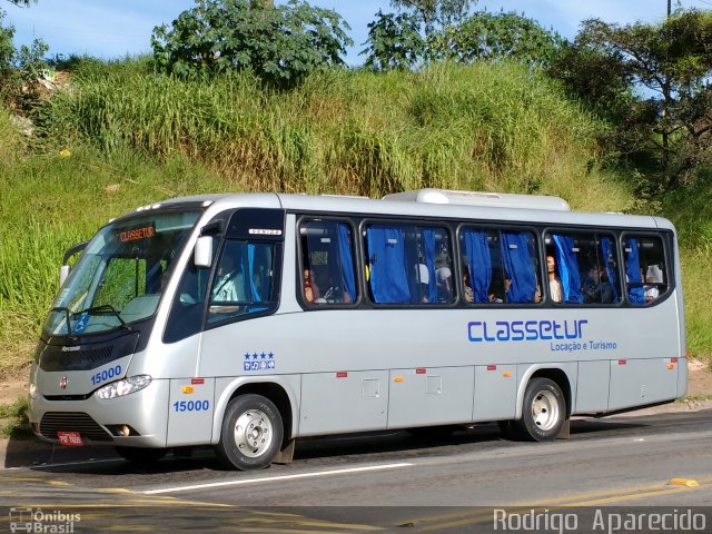 Classetur Locação e Turismo 15000 na cidade de Conselheiro Lafaiete, Minas Gerais, Brasil, por Rodrigo  Aparecido. Número da foto: #4904812.