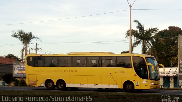 Viação Itapemirim 8629 na cidade de Sooretama, Espírito Santo, Brasil, por Luciano Fonseca. Número da foto: #4905216.