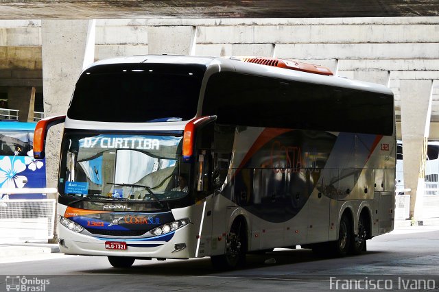 Costa Sul Turismo 1321 na cidade de Curitiba, Paraná, Brasil, por Francisco Ivano. Número da foto: #4904863.