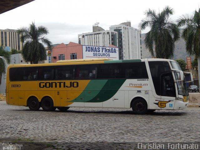 Empresa Gontijo de Transportes 11810 na cidade de Governador Valadares, Minas Gerais, Brasil, por Christian  Fortunato. ID da foto: 4904631.