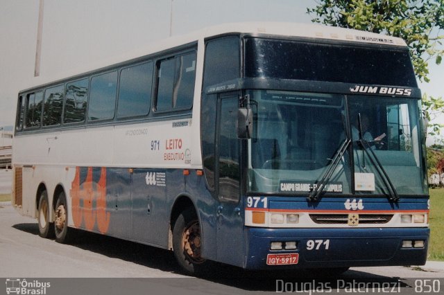 TTL Transporte Turismo 971 na cidade de Florianópolis, Santa Catarina, Brasil, por Douglas Paternezi. Número da foto: #4903908.