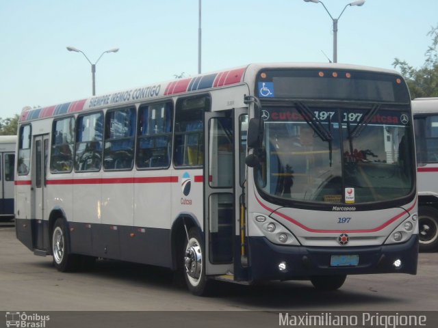 CUTCSA - Companhia Uruguaia de Transporte Coletivo 197 na cidade de Belém de São Francisco, Pernambuco, Brasil, por Maximiliano Priggione  Maximilianopriggione. Número da foto: #4905548.