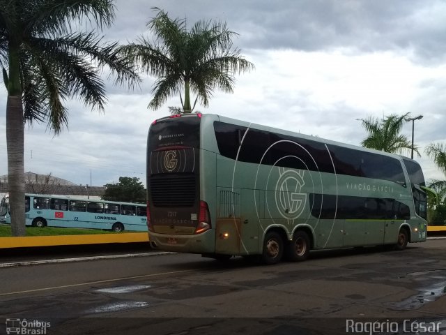 Viação Garcia 7317 na cidade de Londrina, Paraná, Brasil, por Rogério César. Número da foto: #4906008.