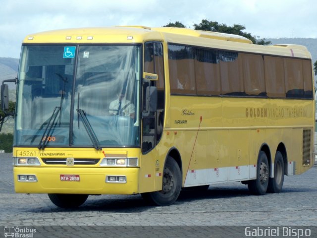 Viação Itapemirim 45261 na cidade de Jequié, Bahia, Brasil, por Gabriel Bispo. Número da foto: #4907505.