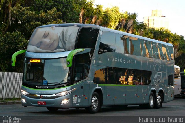 Viação Garcia 7018 na cidade de Curitiba, Paraná, Brasil, por Francisco Ivano. Número da foto: #4906297.