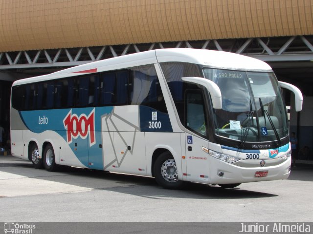 Auto Viação 1001 3000 na cidade de Rio de Janeiro, Rio de Janeiro, Brasil, por Junior Almeida. Número da foto: #4907425.