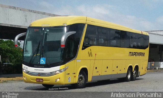 Viação Itapemirim 60783 na cidade de Campos dos Goytacazes, Rio de Janeiro, Brasil, por Anderson Pessanha. Número da foto: #4905737.