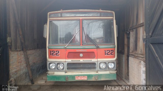 Auto Viação São Jerônimo 122 na cidade de Urussanga, Santa Catarina, Brasil, por Alexandre F.  Gonçalves. ID da foto: 4906936.