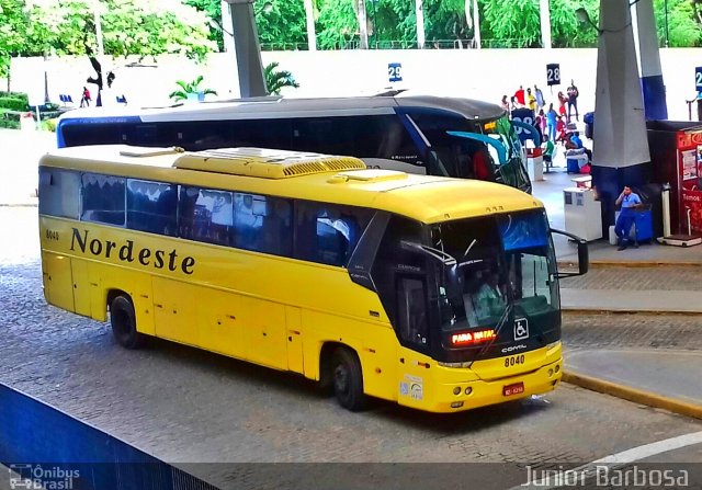 Viação Nordeste 8040 na cidade de Fortaleza, Ceará, Brasil, por Junior Barbosa. ID da foto: 4908757.