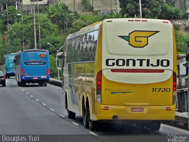 Empresa Gontijo de Transportes 11720 na cidade de Belo Horizonte, Minas Gerais, Brasil, por Douglas Yuri. Número da foto: #4908740.