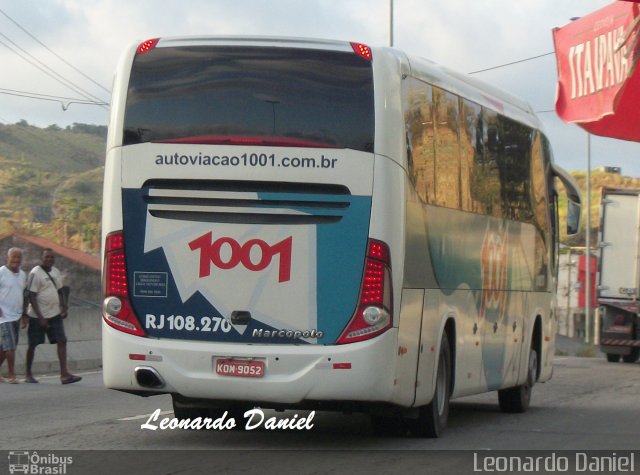 Auto Viação 1001 RJ 108.270 na cidade de São Pedro da Aldeia, Rio de Janeiro, Brasil, por Leonardo Daniel. Número da foto: #4908661.