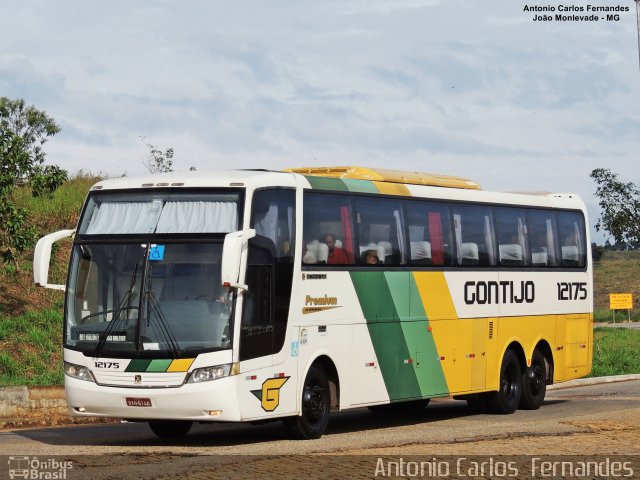 Empresa Gontijo de Transportes 12175 na cidade de João Monlevade, Minas Gerais, Brasil, por Antonio Carlos Fernandes. ID da foto: 4910906.