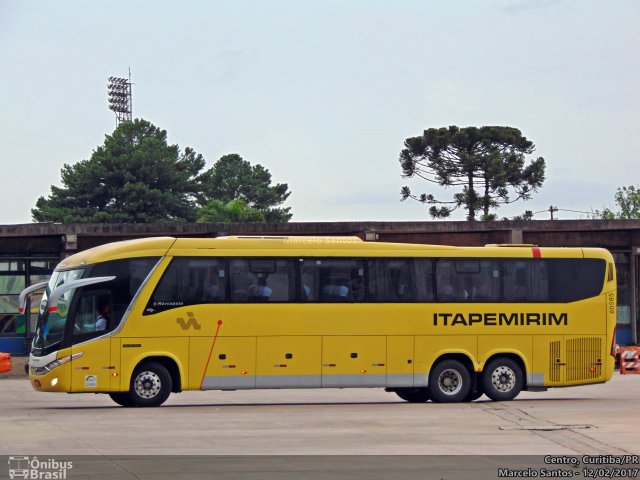 Viação Itapemirim 60585 na cidade de Curitiba, Paraná, Brasil, por Marcelo Santos. ID da foto: 4911222.