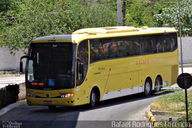 Viação Itapemirim 5543 na cidade de Aracaju, Sergipe, Brasil, por Rafael Rodrigues Forencio. ID da foto: 4910479.