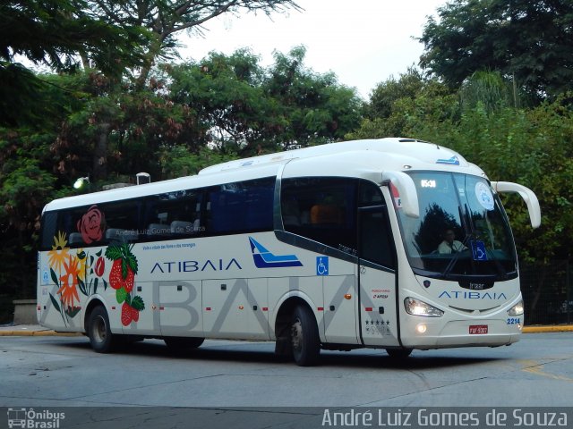 Viação Atibaia São Paulo 2214 na cidade de São Paulo, São Paulo, Brasil, por André Luiz Gomes de Souza. ID da foto: 4911731.