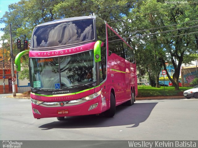 Viação Garcia 7279 na cidade de Sorocaba, São Paulo, Brasil, por Weslley Kelvin Batista. Número da foto: #4910770.