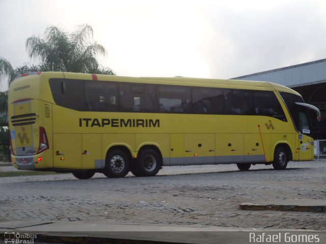 Viação Itapemirim 60597 na cidade de Campos dos Goytacazes, Rio de Janeiro, Brasil, por Rafael Gomes . ID da foto: 4910784.