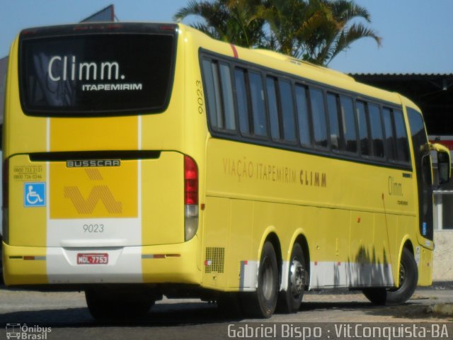 Viação Itapemirim 9023 na cidade de Vitória da Conquista, Bahia, Brasil, por Gabriel Bispo. ID da foto: 4911432.