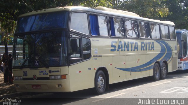 Expresso Santa Rita 260 na cidade de Ipatinga, Minas Gerais, Brasil, por André Lourenço de Freitas. ID da foto: 4914168.