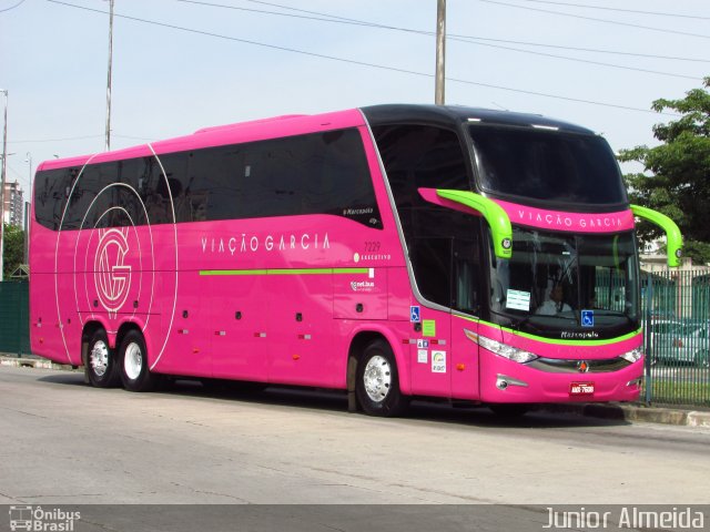 Viação Garcia 7229 na cidade de São Paulo, São Paulo, Brasil, por Junior Almeida. Número da foto: #4914822.