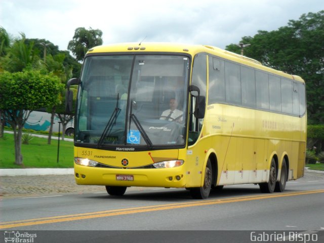 Viação Itapemirim 5531 na cidade de Jequié, Bahia, Brasil, por Gabriel Bispo. Número da foto: #4916088.