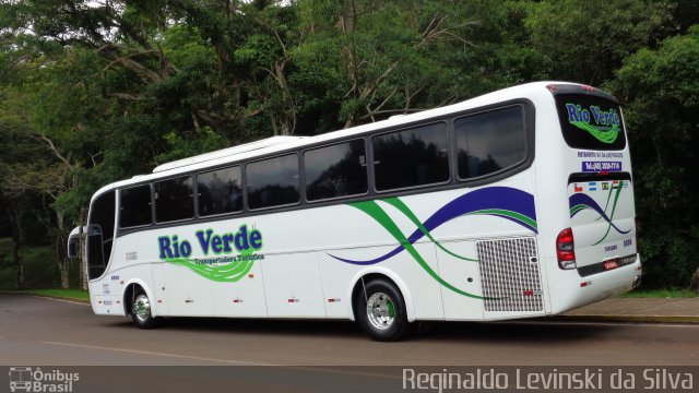 Rio Verde Transportadora Turística 8000 na cidade de Foz do Iguaçu, Paraná, Brasil, por Reginaldo Levinski da Silva. ID da foto: 4915081.