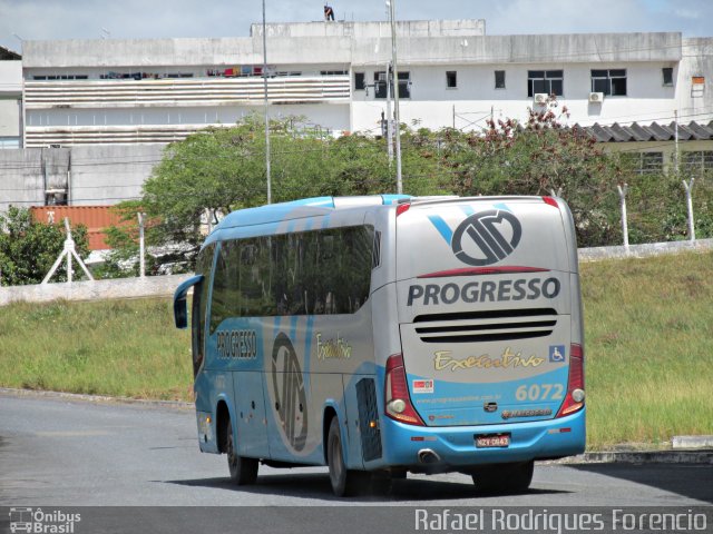 Auto Viação Progresso 6072 na cidade de Aracaju, Sergipe, Brasil, por Rafael Rodrigues Forencio. Número da foto: #4914912.