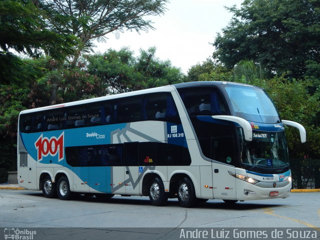 Auto Viação 1001 RJ 108.312 na cidade de São Paulo, São Paulo, Brasil, por André Luiz Gomes de Souza. Número da foto: #4916458.