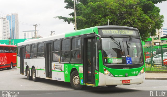 Viação Santa Brígida 1 1843 na cidade de São Paulo, São Paulo, Brasil, por Ricardo Luiz. Número da foto: #4915863.