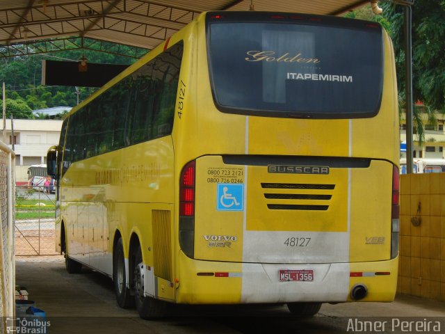 Viação Itapemirim 48127 na cidade de Manhuaçu, Minas Gerais, Brasil, por Abner Pereira. Número da foto: #4915231.