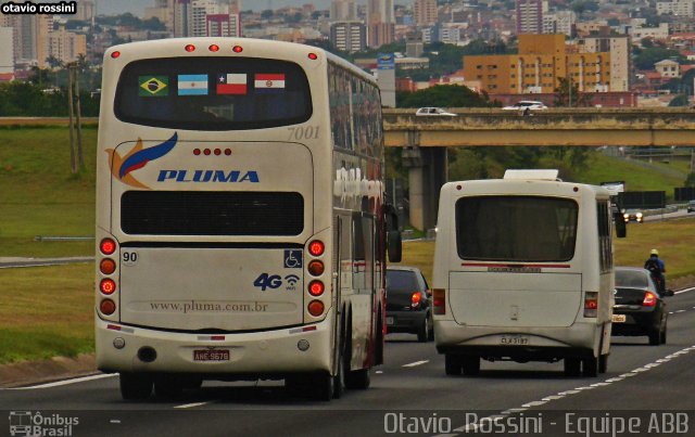 Pluma Conforto e Turismo 7001 na cidade de Sorocaba, São Paulo, Brasil, por Otavio Rossini. ID da foto: 4916581.