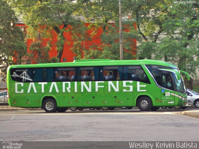 Auto Viação Catarinense 3419 na cidade de Sorocaba, São Paulo, Brasil, por Weslley Kelvin Batista. ID da foto: 4915262.