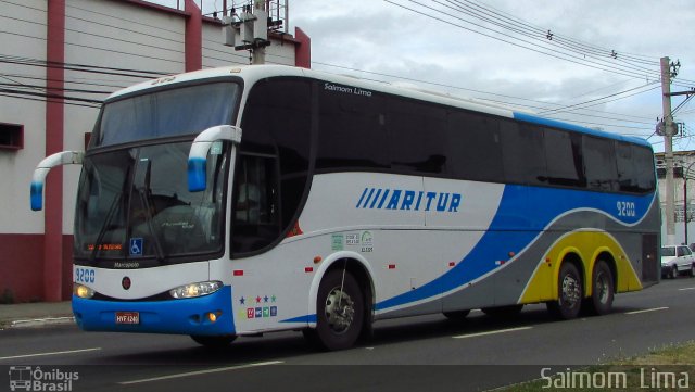 Aritur Transporte e Turismo 9200 na cidade de Vila Velha, Espírito Santo, Brasil, por Saimom  Lima. ID da foto: 4918203.