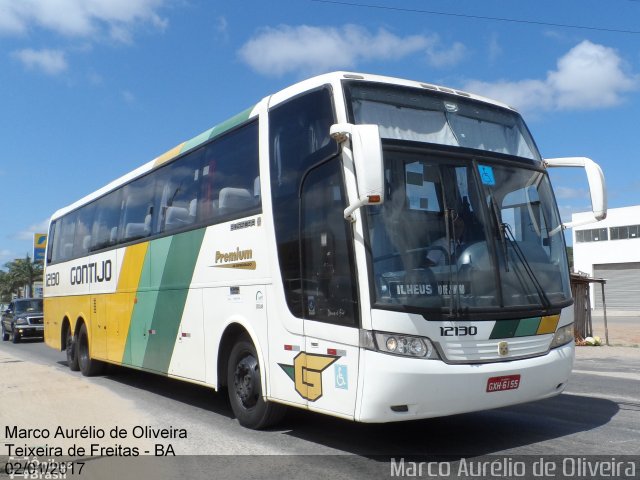 Empresa Gontijo de Transportes 12130 na cidade de Teixeira de Freitas, Bahia, Brasil, por Marco Aurélio de Oliveira. ID da foto: 4916857.