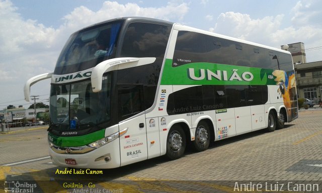 Empresa União de Transportes 4184 na cidade de Goiânia, Goiás, Brasil, por André Luiz Canon. Número da foto: #4917042.