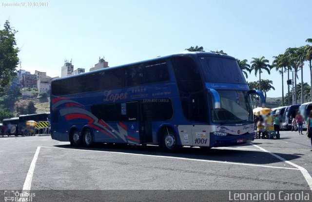 Lopes Turismo 1001 na cidade de Aparecida, São Paulo, Brasil, por Leonardo Carola. Número da foto: #4917763.
