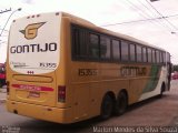 Empresa Gontijo de Transportes 15355 na cidade de Pirapora, Minas Gerais, Brasil, por Marlon Mendes da Silva Souza. ID da foto: :id.