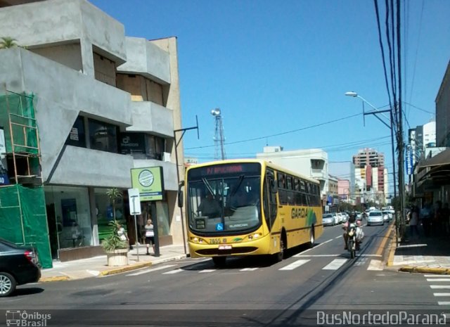 Viação Garcia 7655 na cidade de Apucarana, Paraná, Brasil, por Josino Vieira. ID da foto: 4920698.