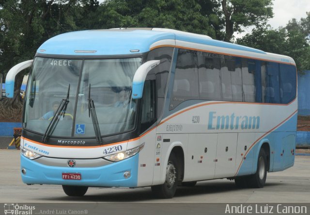 Emtram 4230 na cidade de Goiânia, Goiás, Brasil, por André Luiz Canon. ID da foto: 4920178.