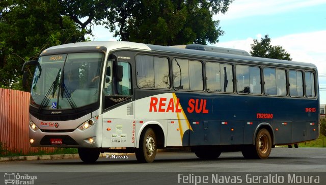 Real Sul Turismo 2012103 na cidade de Brasília, Distrito Federal, Brasil, por Felipe Navas Geraldo Moura . Número da foto: #4920669.