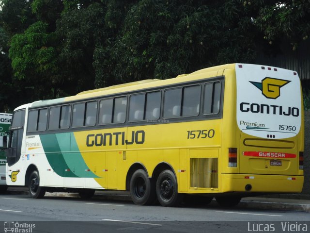 Empresa Gontijo de Transportes 15750 na cidade de Belo Horizonte, Minas Gerais, Brasil, por Lucas Vieira. Número da foto: #4920067.
