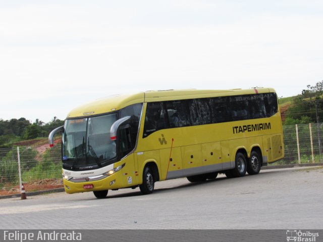 Viação Itapemirim 60541 na cidade de Guarapari, Espírito Santo, Brasil, por Felipe da Silva Andreata. ID da foto: 4921271.