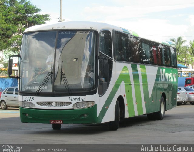 Empresa de Transportes e Turismo Moreira 2115 na cidade de Goiânia, Goiás, Brasil, por André Luiz Canon. ID da foto: 4921435.