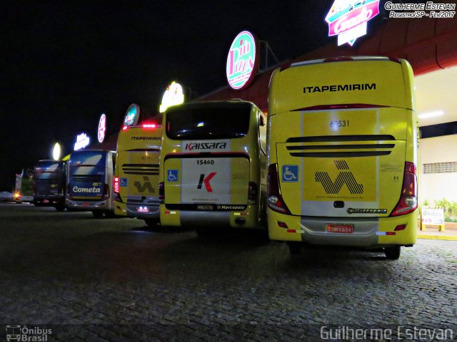 Viação Itapemirim 60531 na cidade de Registro, São Paulo, Brasil, por Guilherme Estevan. Número da foto: #4919694.