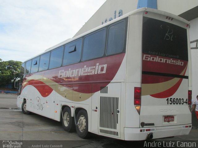 Auto Viação Goianésia 156003-4 na cidade de Goiânia, Goiás, Brasil, por André Luiz Canon. Número da foto: #4921397.