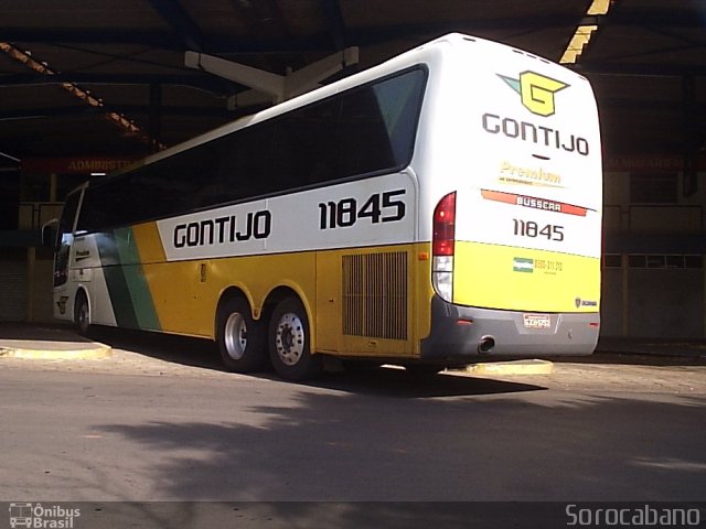Empresa Gontijo de Transportes 11845 na cidade de Assis, São Paulo, Brasil, por Elias  Junior. Número da foto: #4920011.