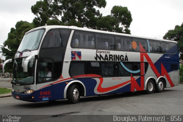 Expresso Maringá 5102 na cidade de Curitiba, Paraná, Brasil, por Douglas Paternezi. Número da foto: #4919868.